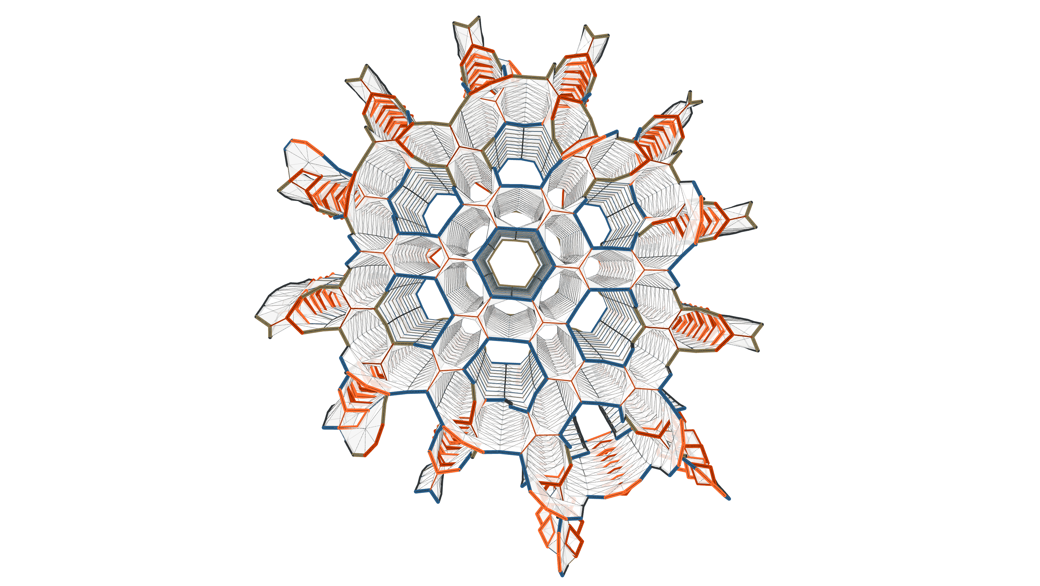 Thumbnail of Decagonal Stacked Flower